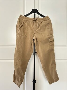 Women’s Sonoma Tan Cargo Pants Versatile and Stylish ~ Size 12